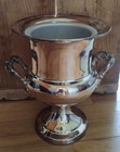 Silver Plated Champagne Chiller Ice Bucket  possibly Reed   Barton Or Towle  Vtg