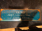 1997 Gund Plush Bear  Collector s Bear In Orig Box