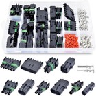 320pcs Weather Pack Connectors Kit Automotive Electrical Connectors Waterproof