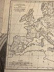 Antiquarian Map 1764 Original Gift Europe Asia Russia Africa Rare