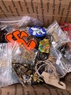Vintage Estate Junk Drawer Harvest Craft Mix Jewelry Lot Some Wearable 11   2 