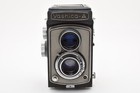   Near Mint    Yashica-a Tlr Film Camera 80mm F 3 5  Yashikor Tested  From Japan