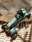 1950s Cox Thimble Drome Special Race Car  2 Green Toy Race Car No Engine As-is