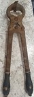 Antique Huge Bull Castration Pliers Tool Rare Cattle Veterinary Clamp 