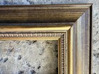 Gold-tone Ornate Picture Frame   Detail     Traditional Style