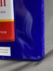 Vintage Winston Cigarettes Embossed Steel Advertising Thermometer Sign