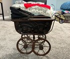 Antique Vintage Baby Carriage Buggy Victorian
