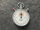 Swiss Made Sears Shock Resistant 1 10th Mechanical Wind Up Stop Watch