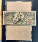 Fr  247 1896  2 Silver Certificate  educational  - Vg Comment