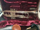 1980s Silver Mop Bach Stradivarius Model 37 Ml Trumpet W Bach Case 5c Mouthpiece