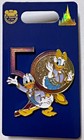 Disney Parks 2 Pin Lot Wdw 50th Anniversary Donald   Daisy   Goofy   Pluto - New