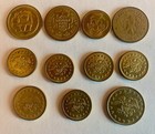 Lot Of 11 Mixed Vintage Tokens