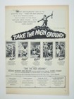 Take The High Ground 1953 Original Movie Advertising Print Widmark Malden Cut