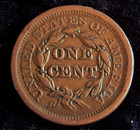 1851 Coronet Head Large Cent Braided Hair Full Liberty Very Nice Copper 1c Coin