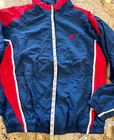 Vintage Y2k Speedo Windbreaker Jacket Medium Back Vent Grandpa Core Olympics Usa