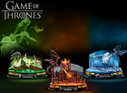 Game Of Thrones Epic Moments Light-up Sculpture Collection  2 Dragon   The Wolf