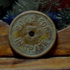 R    A   Good For 5 Cents In Trade Token  Very Old One