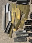 Antique Vintage Metal Furniture - Letterpress Printing Steel Spacers   Extras