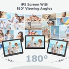Digital Photo Frame 10 Inch With 1920x1080 Ips Screen support Image Preview And 