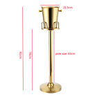 Floor Standing Champagne Bucket Wine Cooler Ice Gift Stainless Steel Gold