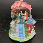 Disney Mulan Musical Snow Globe Plays Reflection Excellent