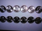 2019-2020 West Point-w-  National Park Quarters- Complete Bu Unc Set-10 Coins