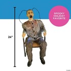 Animated Death Row Halloween Prop With Lights  Sounds   Motion