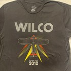 Wilco   Vintage Summer Tour 2012 Concert T-shirt Mens Large  l  - Original