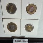 Lot Of 4 Unc Middle Eastern Coins W jordan Egypt Bahrain Saudi Arabia Cobm-10043