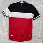 Sugoi Men s Cycling Jersey Short Sleeve Red Black White Bike Top  zipper Out 