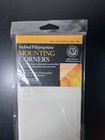 Lineco Archival Polypropylene Mounting Corners Full View 3 Inch 100 Pack Sealed