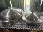 Communion Tray   Bread Plate With A Lid Stainless Steel Hold 40 Cups
