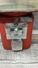 Vintage Oak Acorn 5c Gumball Machine With Plastic Globe And No Key Or Lock Works