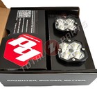 Baja Designs   Squadron 2 0 Sport Led Pair Clear  spot  Lights  Brackets  Wiring