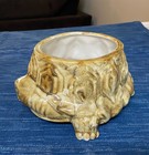 Vintage Mid Century Pottery Turtle Planter Jardiniere 39b