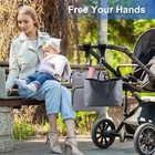 4pcs Stroller Hooks Multifunctional Clips For Bags Universal Fit Stroller Walker