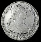 Peru Charles Iv Silver 1800 Limae Ij 2 Reales 27mm Km  95  26 914 