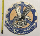 Extremely Rare Usaf 1360th Installation Squadron Patch  Rare Original   