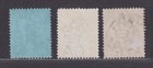 Lagos Nigeria Used 1904-1905 King Edward Vii Selection 3 Stamps Scv  77 50