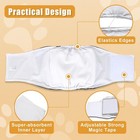 Reusable Wrap Diapers For Male Dogs  Washable Puppy Belly Band Pack Of 3  s  10 