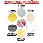 Tire Permanent Paint Marker Pen Car Tyre Rubber Universal Waterproof Oil Based