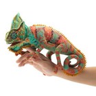 Folkmanis Small Chameleon Finger Puppet  12 