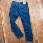 Levis Jeans Mens Dark Wash Blue 511 Skinny Fit 30x30   Mint Condition