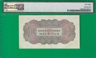 Mauritius Nd 1940  Rupee  P26  A Presentable Example Graded By Pmg Au  53  