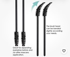 5 Packs Of 50  Brush Mascara Wands Applicator Eyebrow Brush Makeup Tool