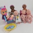 Small Baby Dolls With Cribs Cry Babies Zapf Creation Mini Magic Nursery  12 Pcs 
