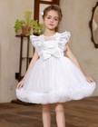 Flower Girls Kids Princess Tutu Dress Evening Christmas Party Formal Prom Gown