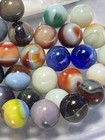 Vintage Early Jabo Classics Marbles Lot  37  Bagged Cool Variety  read Info