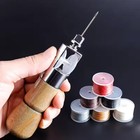 Leather Sewing Tool Kit - Handheld For Leather Craft   Repair - Diy Sewing Kit