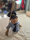 Melissa   Doug Police Officer Hand Puppet Original Stick Cop Trooper 15 Inches